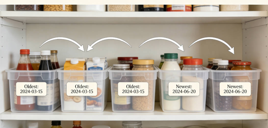 A 'First-In, First-Out' Pantry System